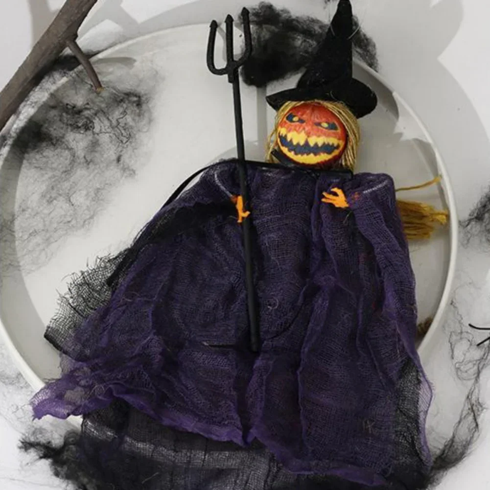 Декоративный кулон на Хэллоуин ужасающая кукла-ведьма дом с привидениями