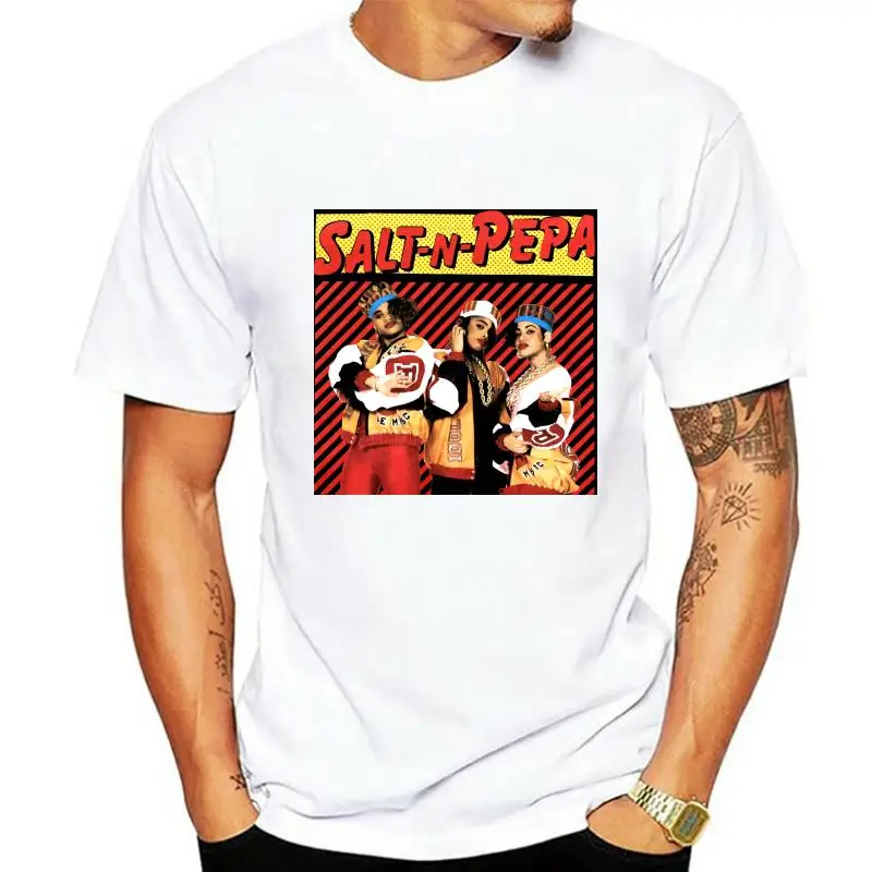 Salt N Pepa MenS Retro Photo T-Shirt Popular Tee Shirt