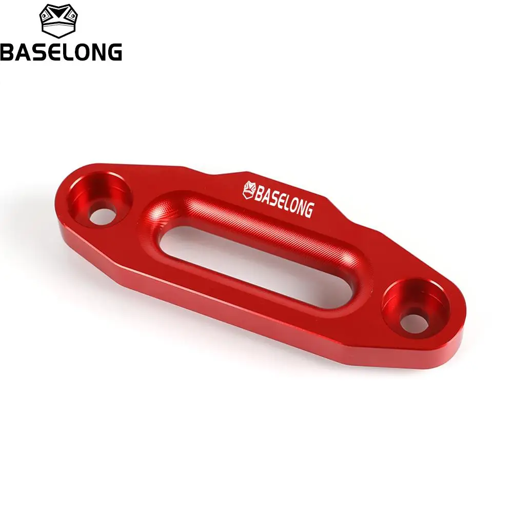 Фото 124 мм алюминиевая лебедка Hawse Fairlead 4500 фунтов Fairlead для синтетического троса Fairlead 4WD 4X4 восстановление для UTV ATV аксессуары для внедорожников №4