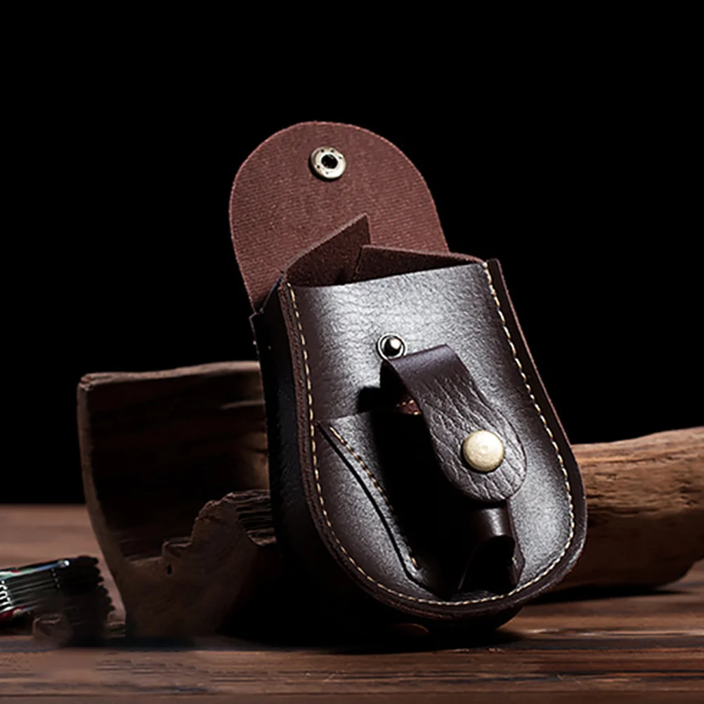 

Magnet Pouch Steel Holster for Slingshot Outdoor Exercise - Brown (Slingshot Excluded)