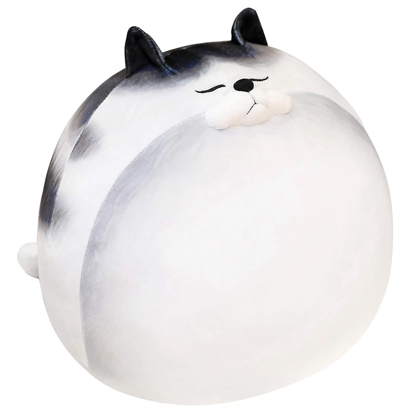 Плюшевая игрушка милая пухлая плюшевая кошка набивная подушка в виде цветка для