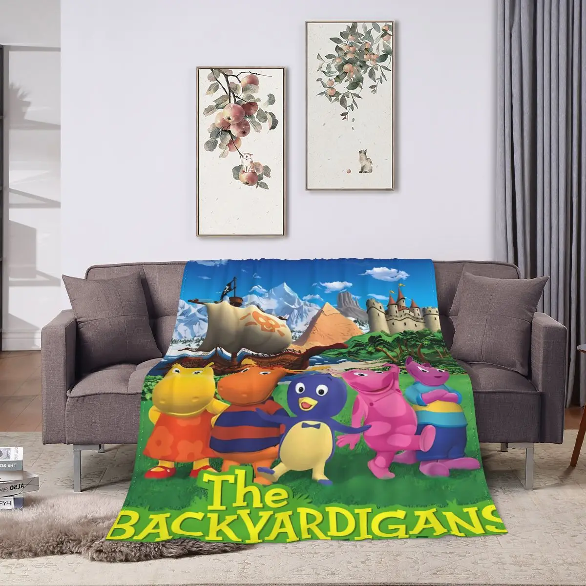 Плакат Backyardigans ультра-мягкое Флисовое одеяло