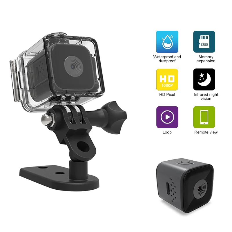 

New SQ28 Action Camera Ultra HD 1080P Sports Camera Outdoor Mini Camcorders DV Video Recording Diving Cam 30M Waterproof