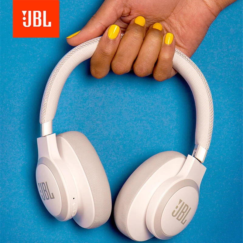 JBL Live 660NC Foldable Wireless Headset Over-Ear Active Noise-Cancelling Bluetooth Handsfree Long Battery Life Headphone