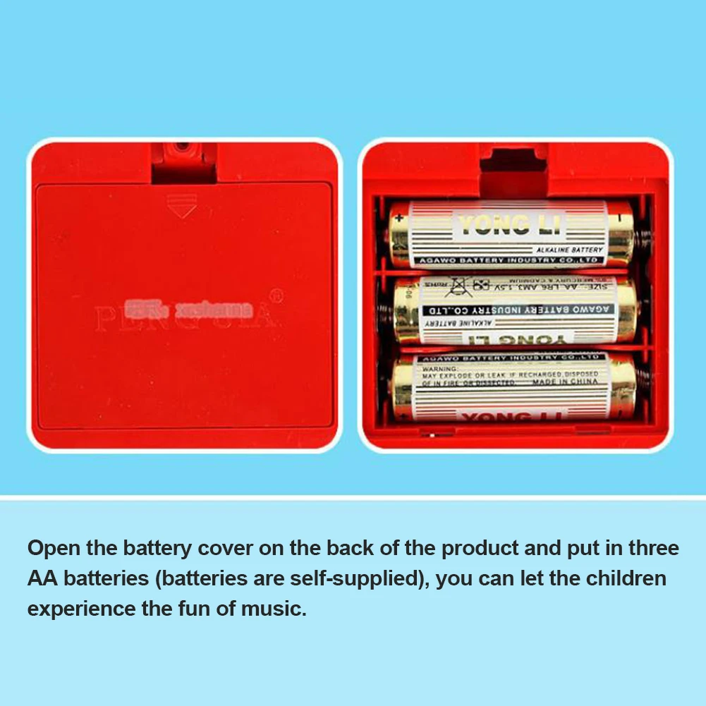 Электронное пианино с 8 клавишами игрушка клавиатурой для раннего развития