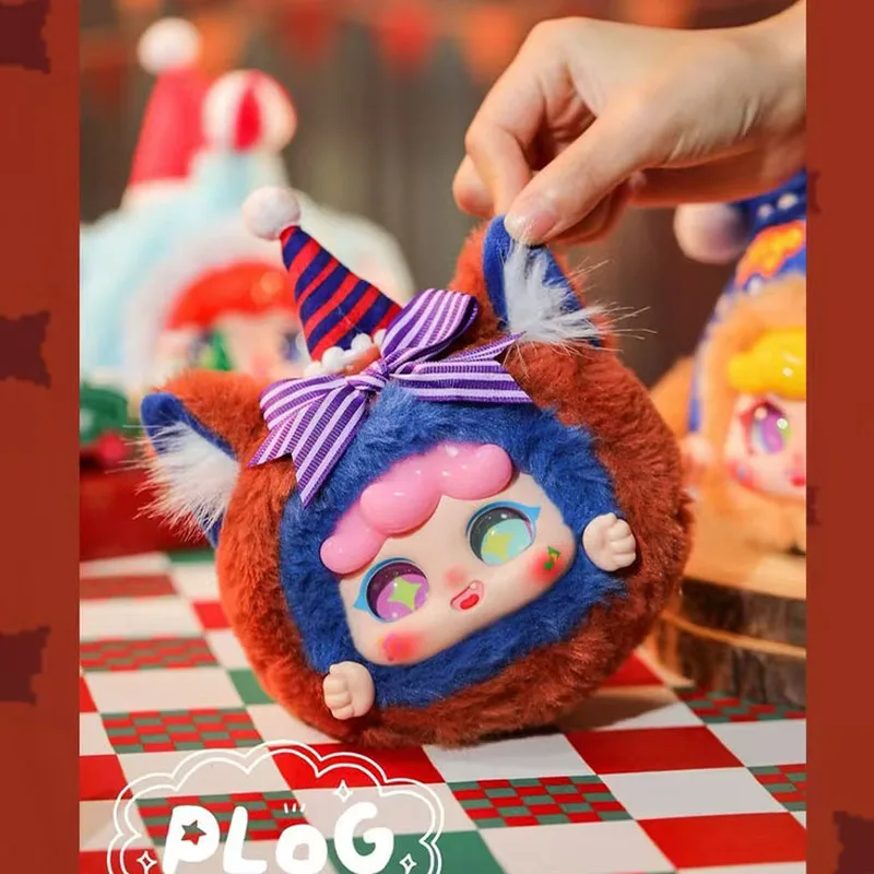 New Baby Three-Year-Old Migo Circus Series Trendy Plush Blind Box Desktop Ornaments Figure Cute Bag Pendant Girl Birthday Gift