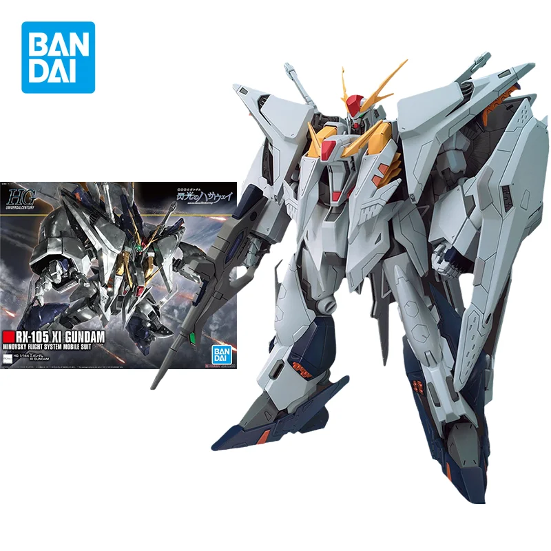 

Bandai оригинальный набор для сборки модели Gundam HGUC 1/144 Kosy Gundam RX-105 аниме экшн-куклы Коллекционные детские игрушки