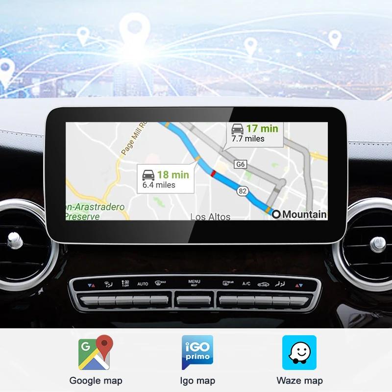 Заводская цена Android14 AUTO Carplay для Mercedes Benz V Class W447 V250 Интеллектуальная автомобильная