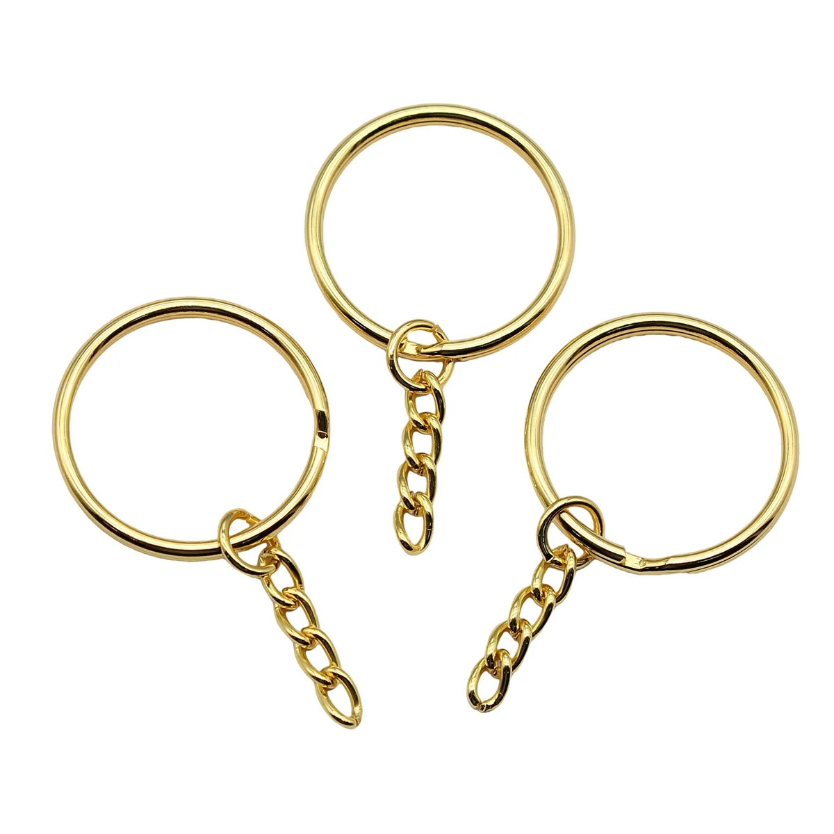 Ювелирные изделия и аксессуары брелоки в эстетике плоское кольцо 4 звенья