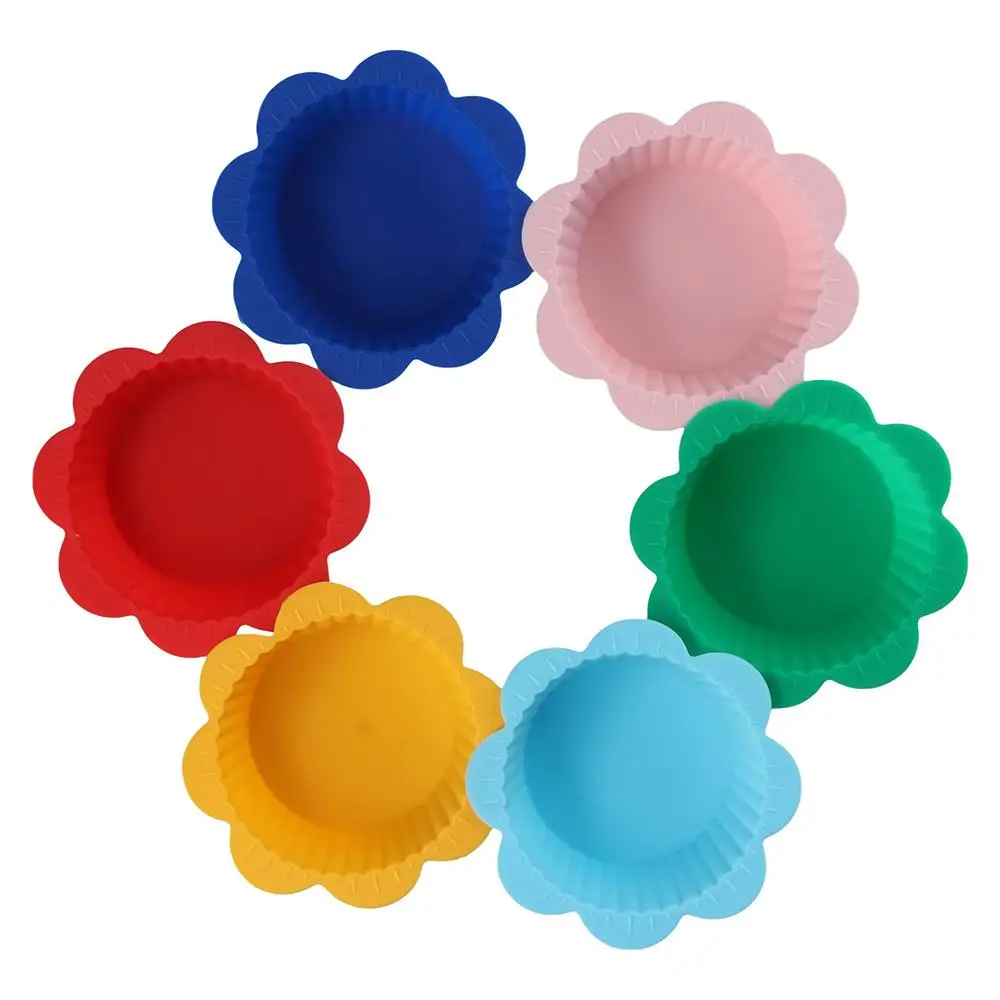 

36pcs Non-Stick Silicone Muffin Liners with Tabs Easy-unmold Cupcake Liners Baking Cups