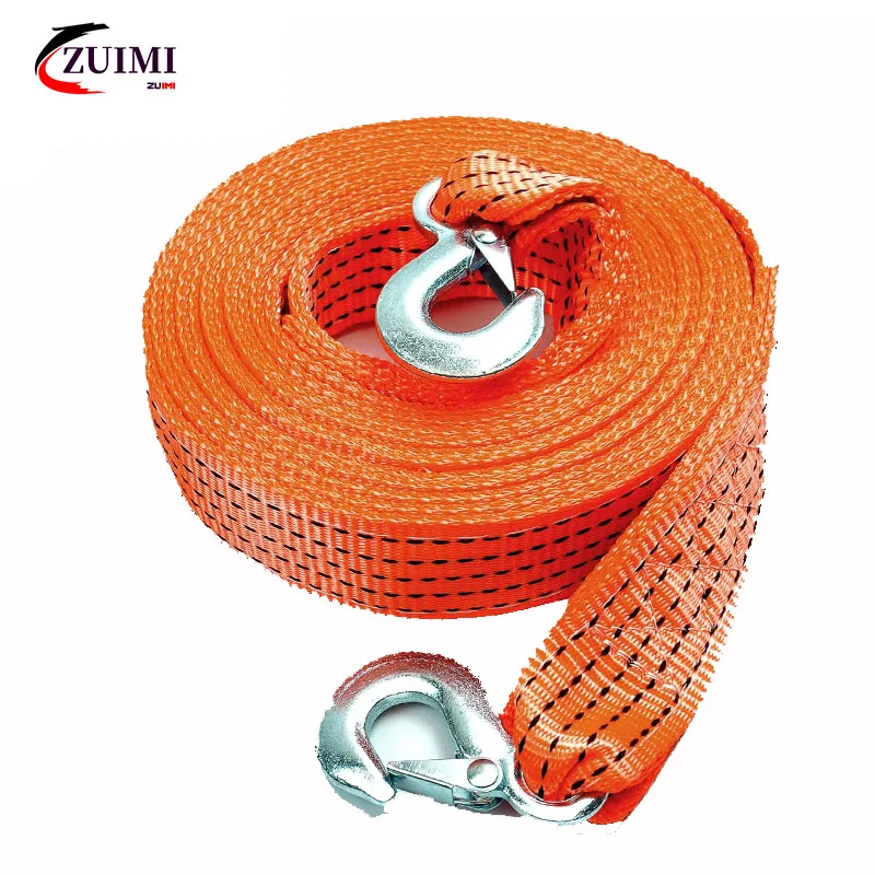Trailer Winch Strap, Heavy Duty Winch Strap with Durable Hook,Tow Strap Ropes for Car Vehicles, Trailer Boat Towing Winch Strap