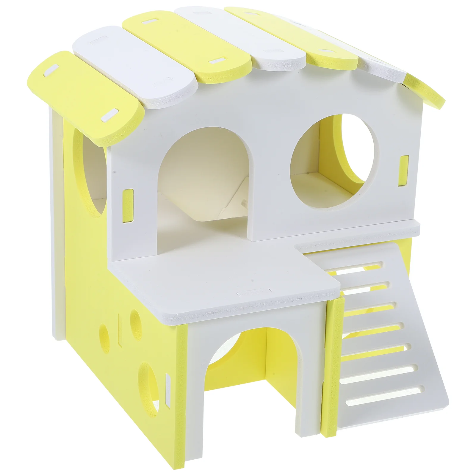 

House Double-layer Hamster Household Hideout Delicate Rat Ecological Board Home