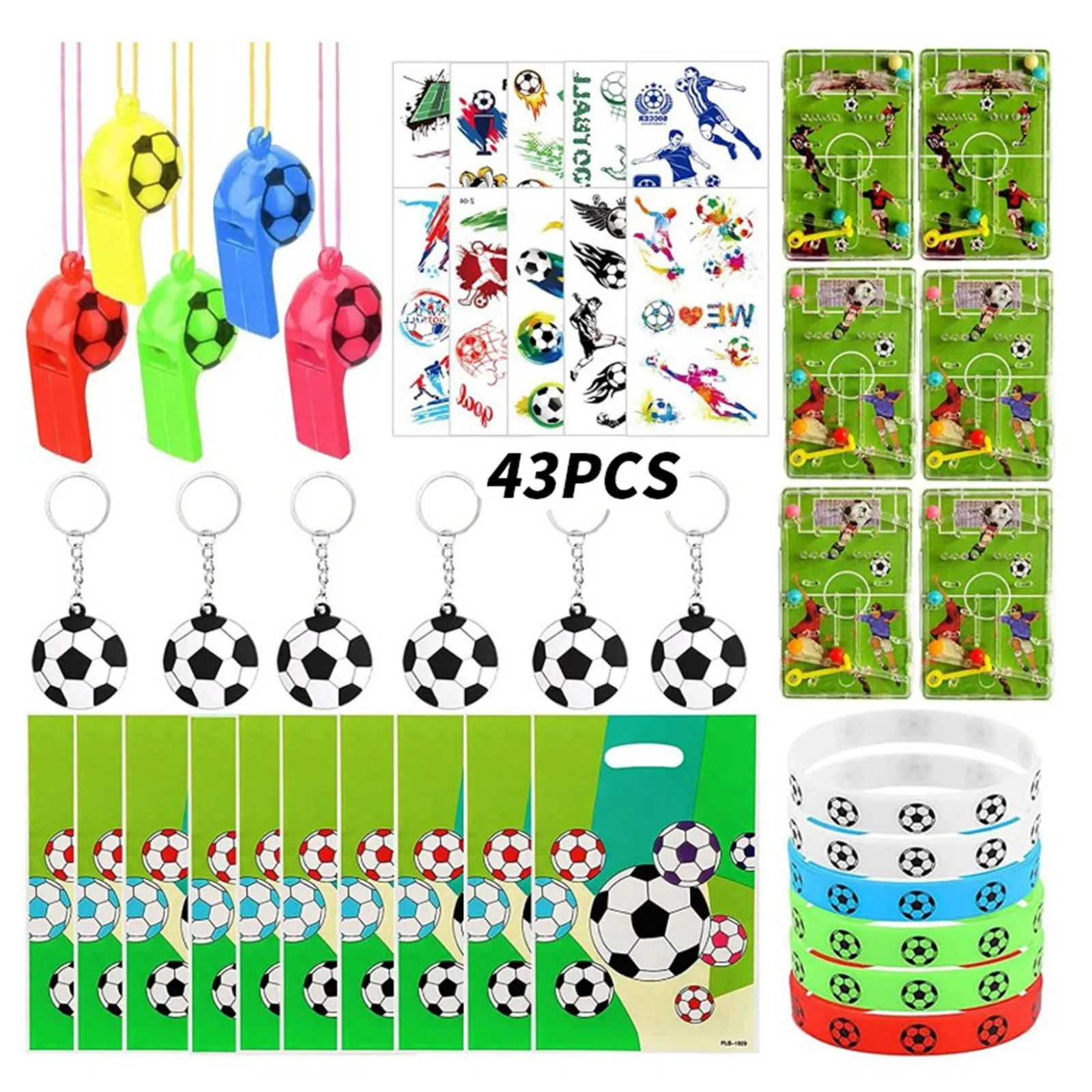 

Magnetic Cubes Sensory Bins for Toddlers 1-3 43PC 2022 World Cup Soccer Party Gift Set Soccer Theme Party Soccer Toy Whistle