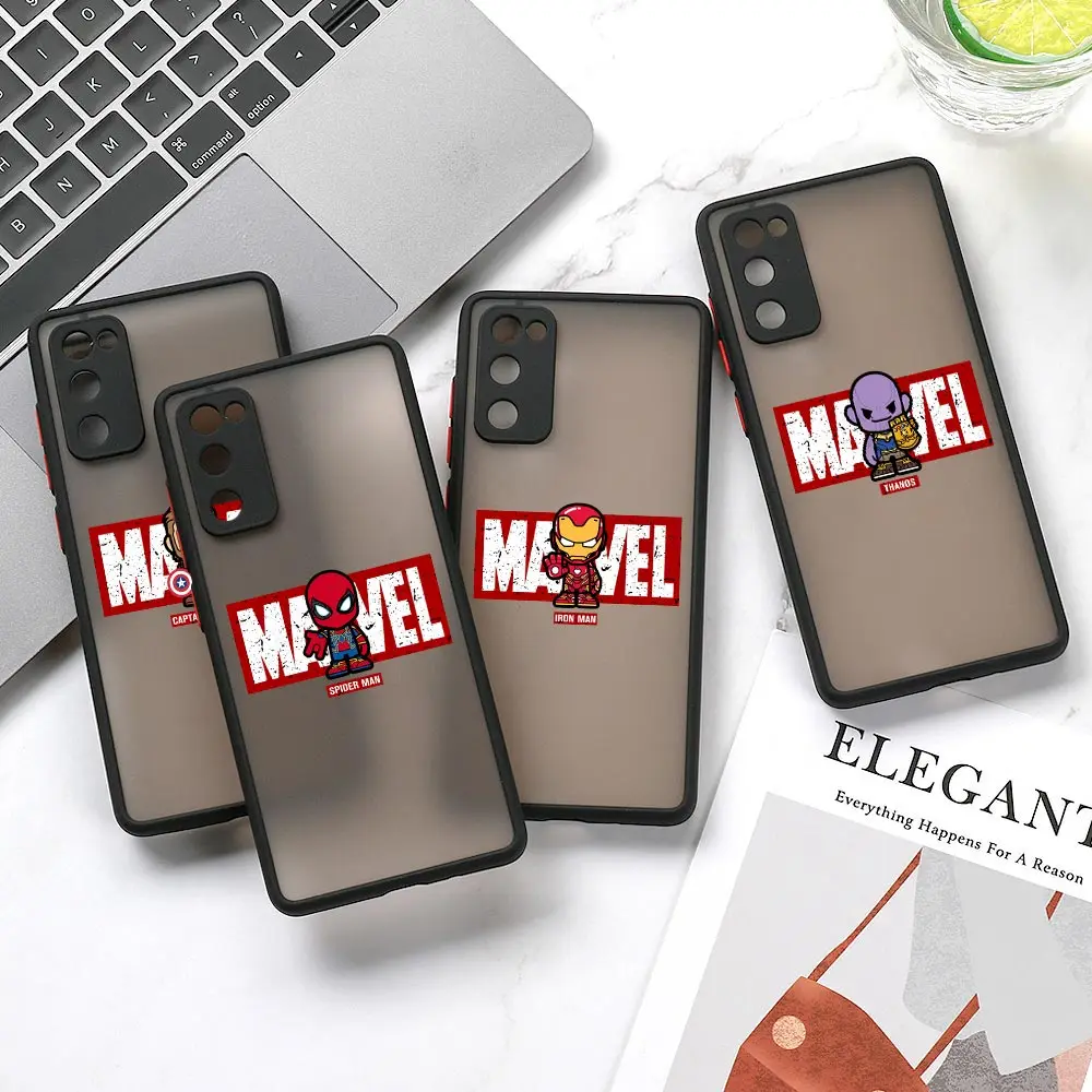 

Cute Spider Man Iron Man Case For Samsung Galaxy A73 A72 A71 A70 A53 A52 A51 A50 A42 A33 A32 A31 A30 A22 A21 A20S A13 A12 A11 7