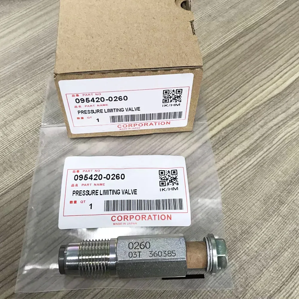 

Новый ограничитель давления топлива в сборе 095420 -0260 0954200260 Для Isuzu Hitachi HP3 Rodeo Nissan CABSTAR Mitsubishi L200