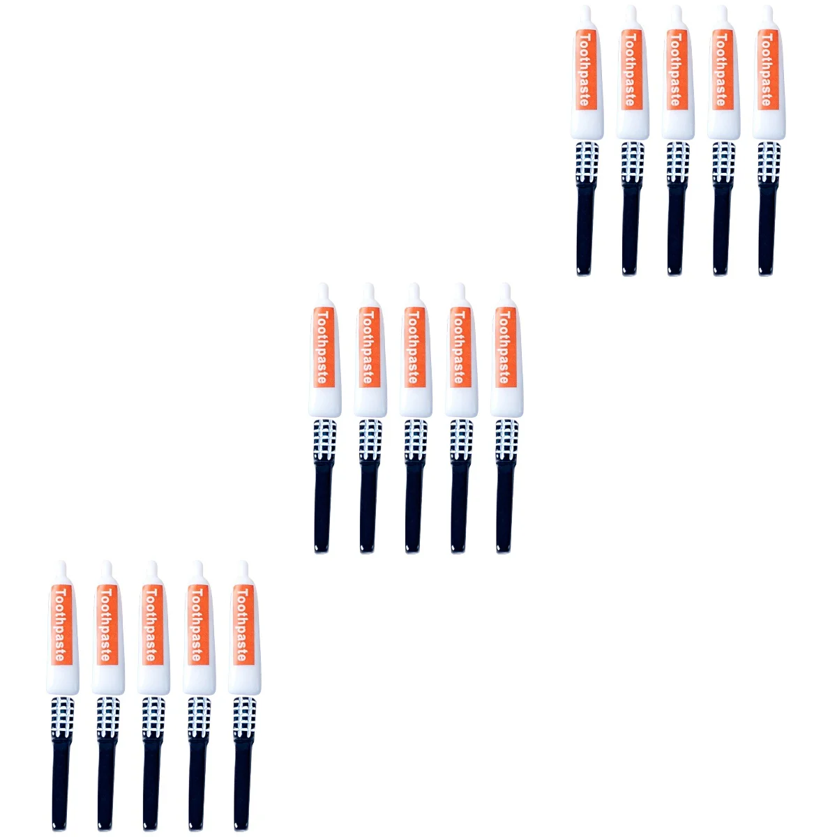 

30 pcs Resin Charms Mini Toothpaste DIY Crafts Accessories Mini House Decor