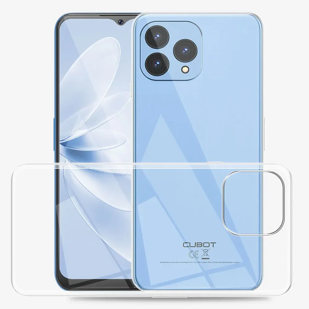 Для Cubot P80 чехол Прозрачная силиконовая Мягкая задняя крышка телефона из