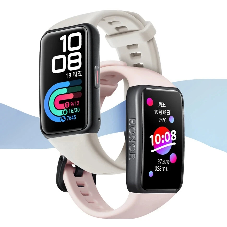 Оригинальные умные часы HONOR Band 6 глобальная версия браслет AMOLED 1 47 дюйма
