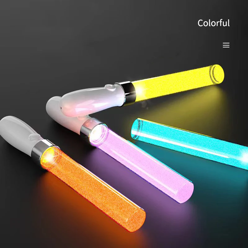 Веселая красочная светящаяся звезда фонарик Сказочная палочка лампочка игрушка