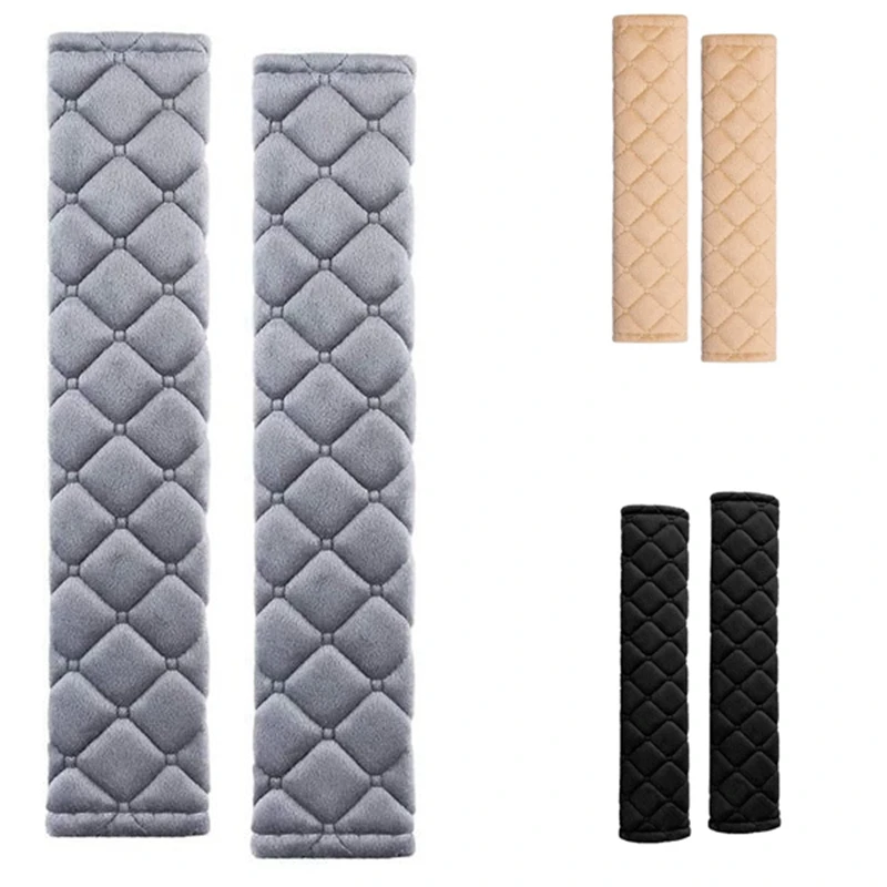 

4Pcscar Seat Belt Covers Seat Belt Adjuster Seat Belt Protector Adjustable Car Seat Belt Shoulder Guard