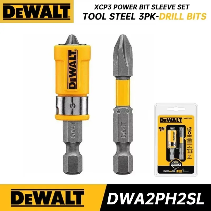 DEWALT DWA2PH2SL Phillips магнитные биты набор втулок для электроинструментов ударная