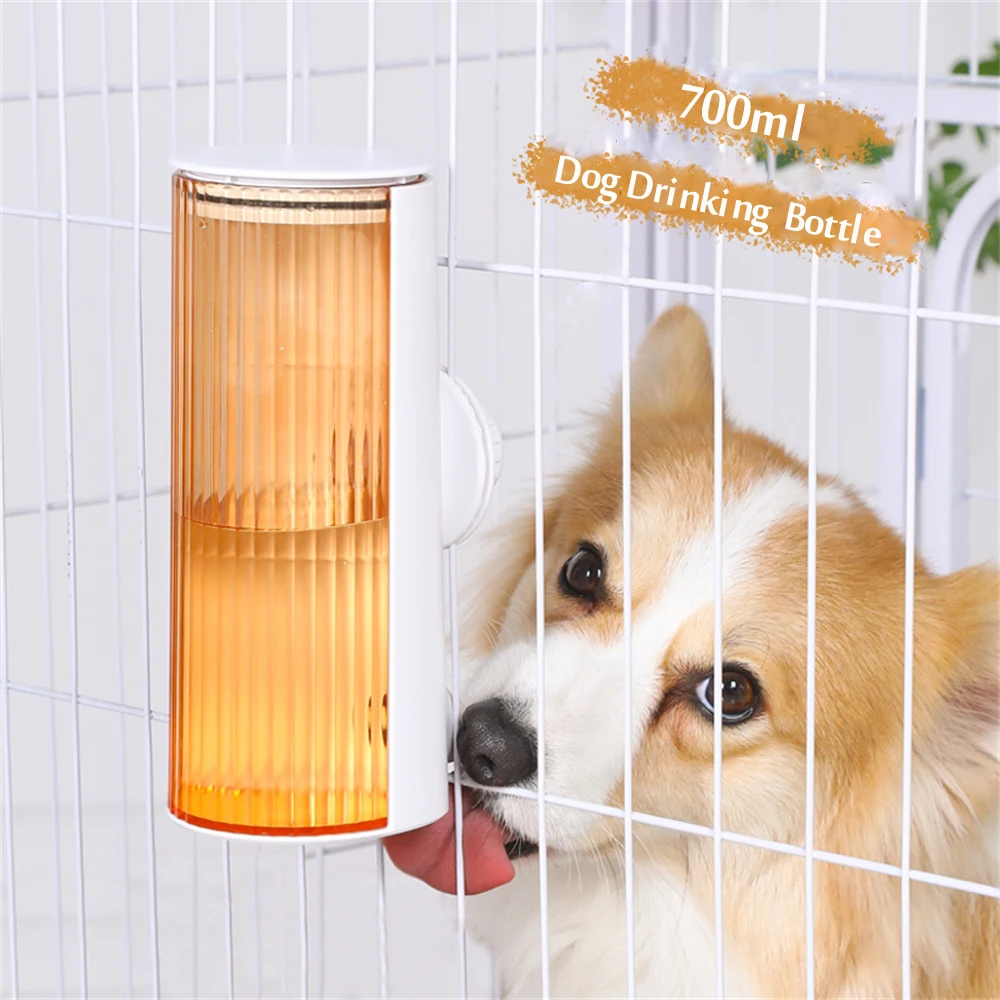 

Automatic Pet Drinker Plastic Water Bottle Dispenser Feeder Pet Cage Hanging Cat Dog Squirrel Rabbit Drinking Head Pipe Fountain