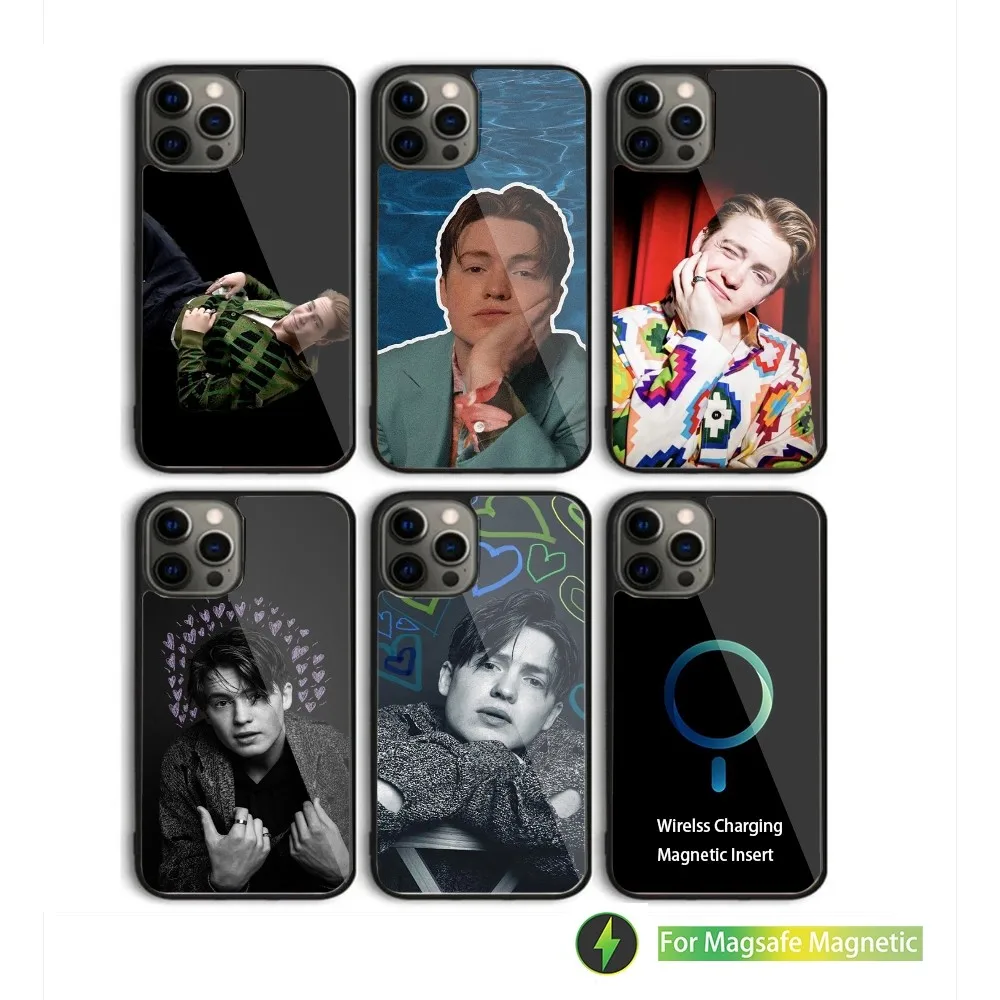 Набор актёров C-наклеиваемый чехол для телефона iPhone 15 14 13 12 11 Plus Pro Max Mini Magsafe