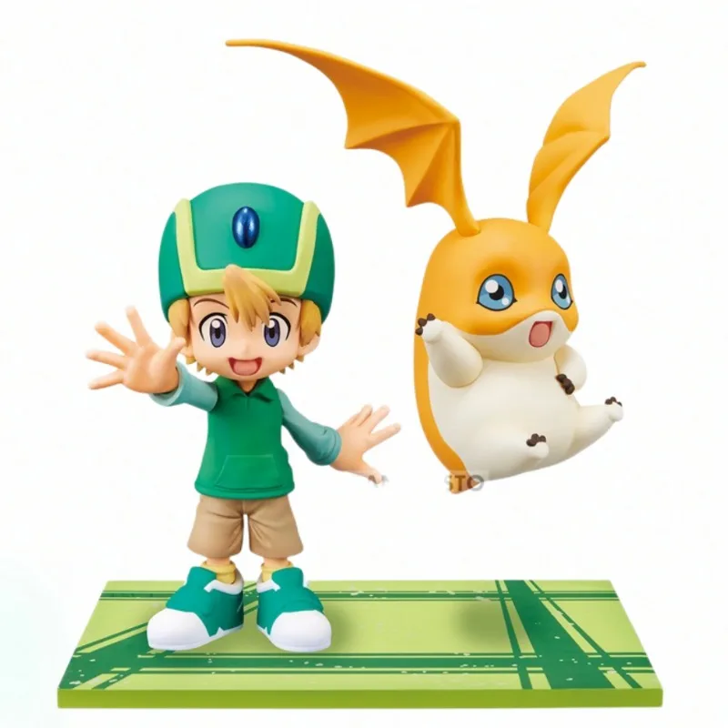S Wargreymon Agumon Gabumon Palmon Tentomon Piyomon Digital Dna Evolution Pvc Model Kids Toys Gifts