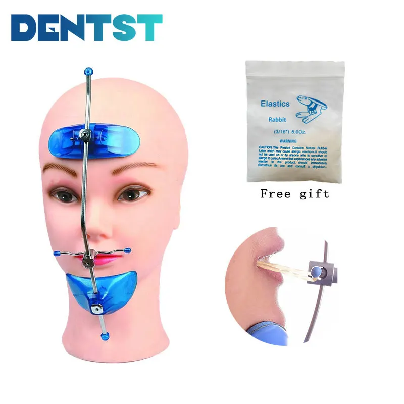 Стоматологическая маска для лица Dentst, Ортодонтическая регулируемая, с высокой тягой, однополюсная, Бесплатная отправка, эластичная, магнит...