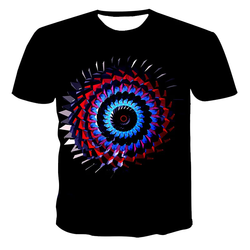 

Модная Летняя мужская футболка с 3D принтом, Мужская футболка, дышащая уличная одежда, сращивающаяся Футболка с принтом, Мужская футболка