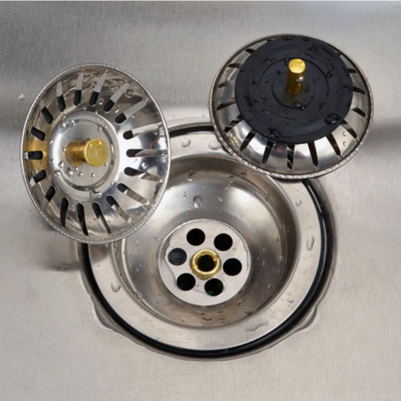 Дуршлаг для раковины аксессуары кухни из нержавеющей стали стопор вилка отходов