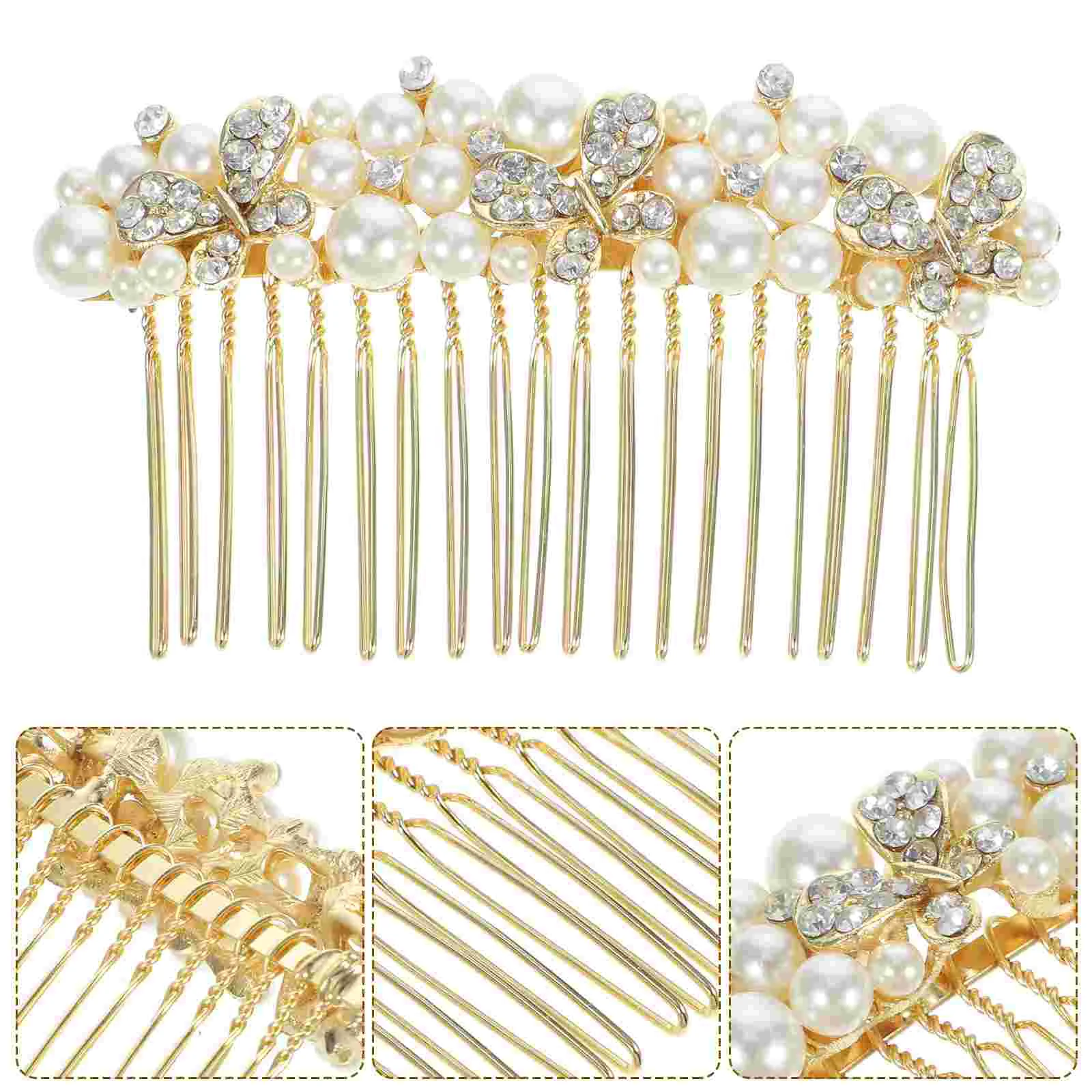 

Rhinestone Side Hair Comb Wedding Hair Comb Bridal Hair Jewelry Bride Hair Comb Clip