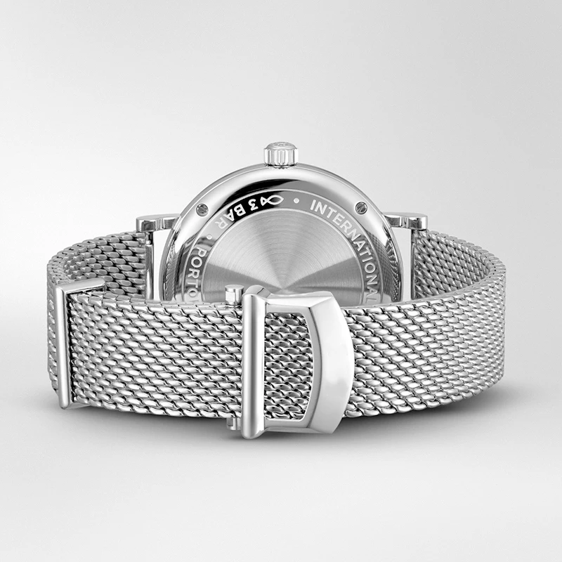Ремешок для часов Milanese складной сетчатый Браслет из нержавеющей стали IWC серий