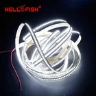 12 В 2835 Светодиодная лента SMD2835 Luces освещения 5 м 1200 светодиодный чип Гибкая Водонепроницаемая лента для подсветки Светодиодная лента 240 светодиодовм белыйтеплый белый