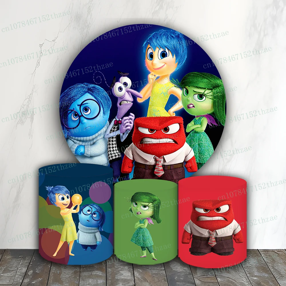 Внутри день рождения вечеринка фотофон детский душ круглые и цилиндры плинтус