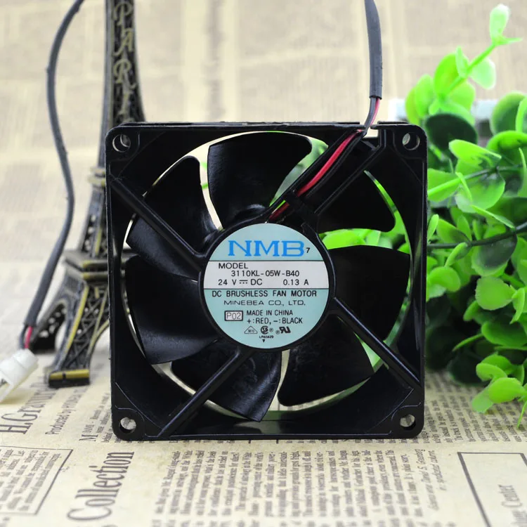 

ORIGINAL 8025 COOLING FAN 3110KL-05W-B40 24 V 0.13A CHASSIS FAN
