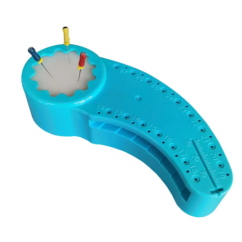 Dental Endo Files Test Board Horn shaped Measuring Block Reamer Measure Ruler For Endodontic File Instrument | Красота и здоровье