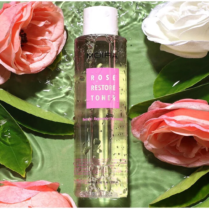 

Deep Hydration Natural Rose Essence Restore Toner 200ml Fragrance Fresh Not Greasy Facial Care Mild Non Irritating Face Serum