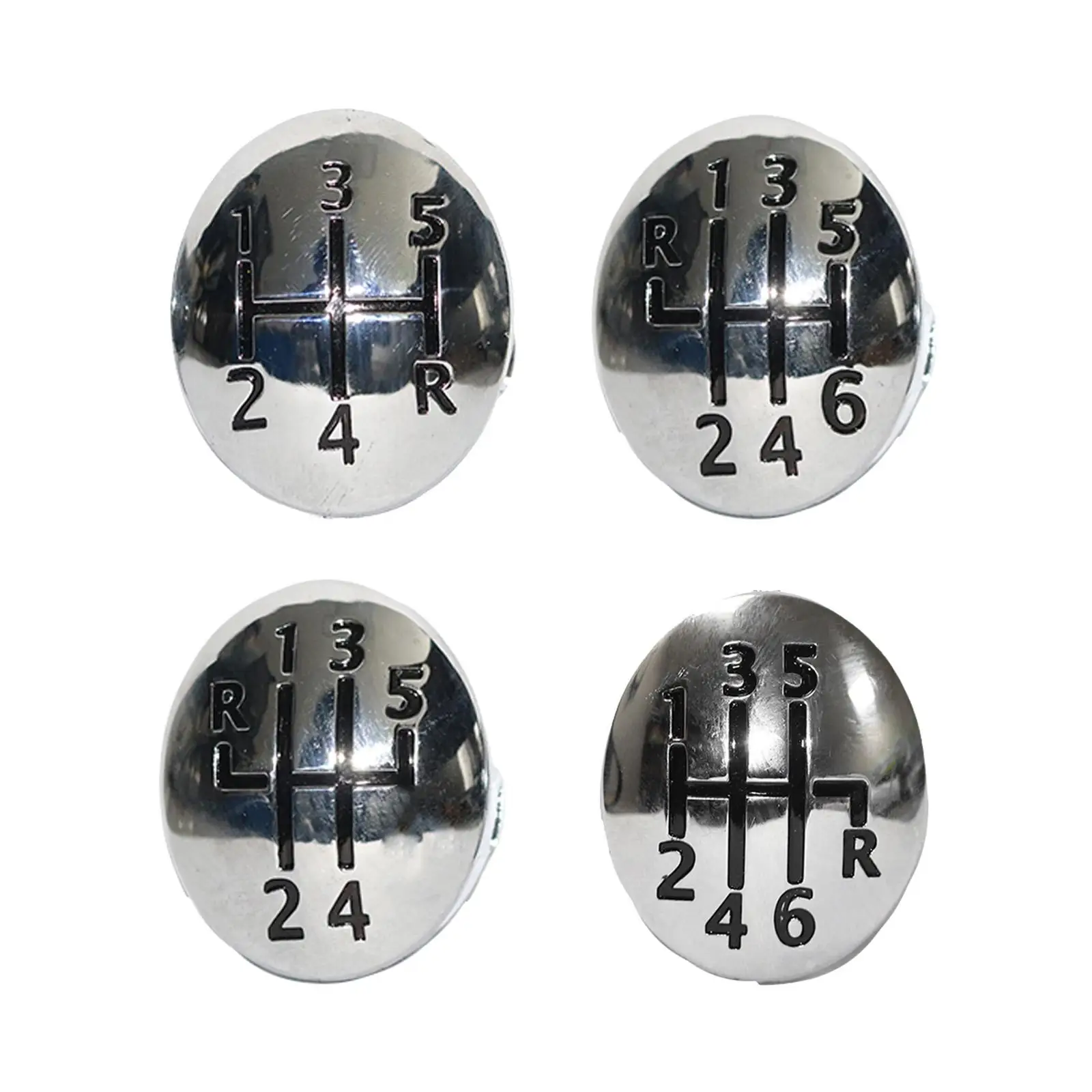 

Manual Gear Knob Lever Cover, Vehicle Parts ,Interior ABS Knob for Scenic Knob ,Electroplating Cover