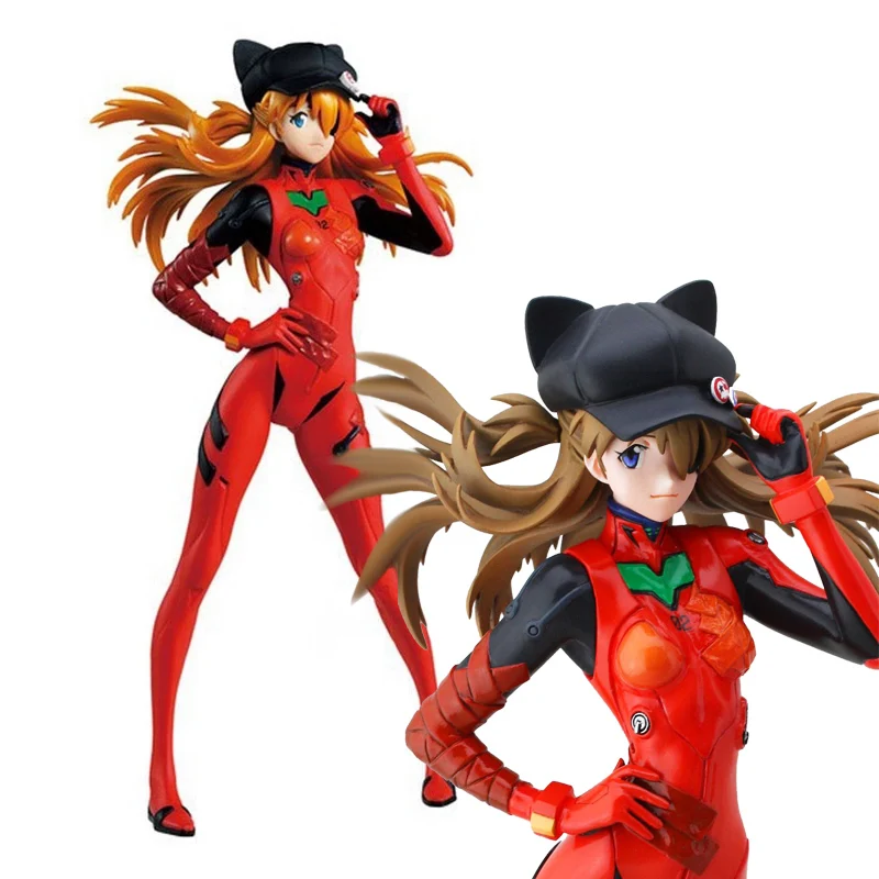 Фигурки героев аниме Spot из ЭВА АСУКА Лангли сори боевой костюм стоячие кошачьи