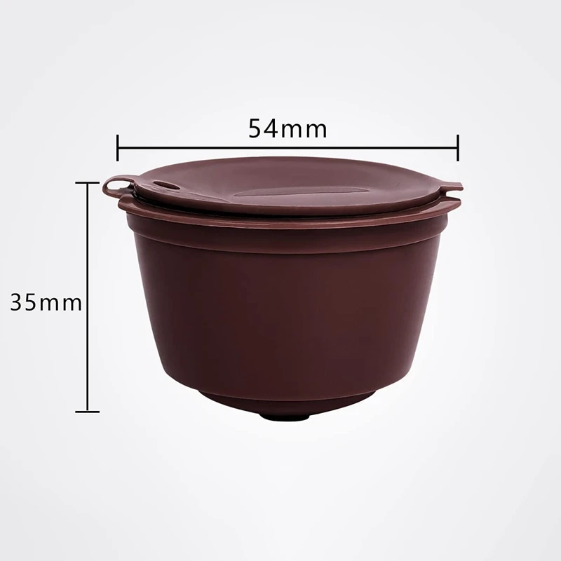 

6 Pcs Reusable Colorful Coffee Filter For Dolce Gusto Refillable Coffee Capsules Coffee Capsule Shell Filter