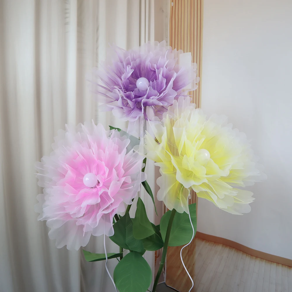 Искусственная большая пряжа декоративная лампа на День Благодарения гостиная