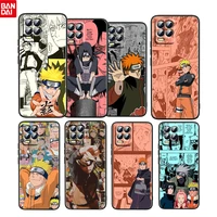 cute anime naruto boys for oppo realme gt neo master edition 9i 8 7 pro c21s narzo 30 soft silicone black phone case cover coque