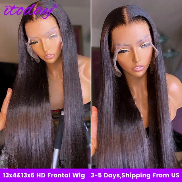 13x6 Straight Lace Front Wigs 1