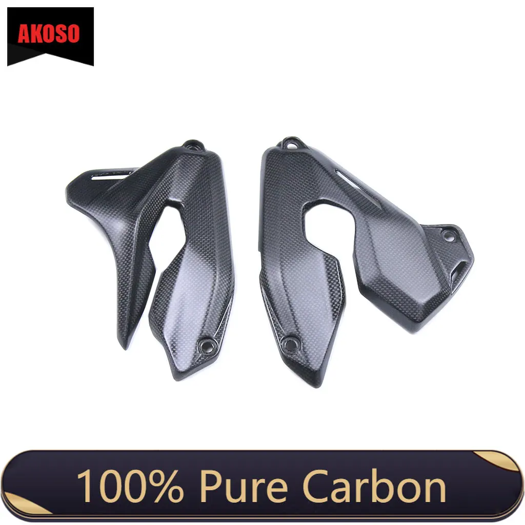 

100% 3K Dry Carbon Fiber Motorcycle Modified Fairings Kit Engine Covers For Ducati Monster 937 2017 2019 2020 2021 2022 2023
