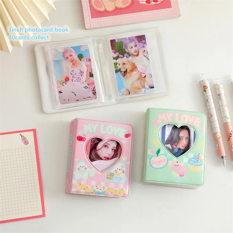 Обложка в форме сердца 40 космических фотографий фотоальбом стиле K-POP книга