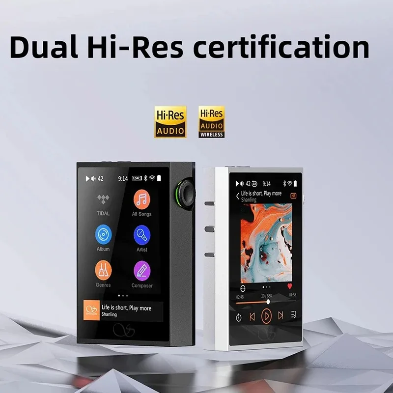 SHANLING M1 PLUS Переносной музыкальный плеер MP3 ES9069Q ЦАП Двойной усилитель SGM8262 PCM768 DSD512