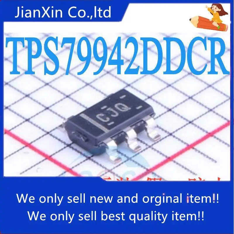 

10pcs 100% orginal new TPS79942DDCR TSOT23-5 Silkscreen CJQ LDO Low Dropout Regulator 4.2V