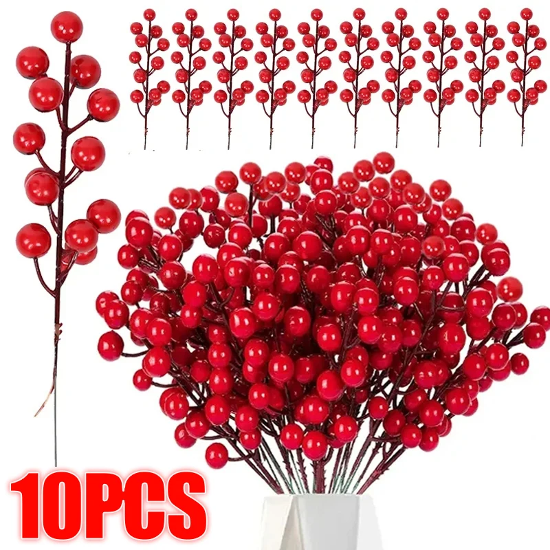 

Искусственные ягоды Uflower, 10 шт