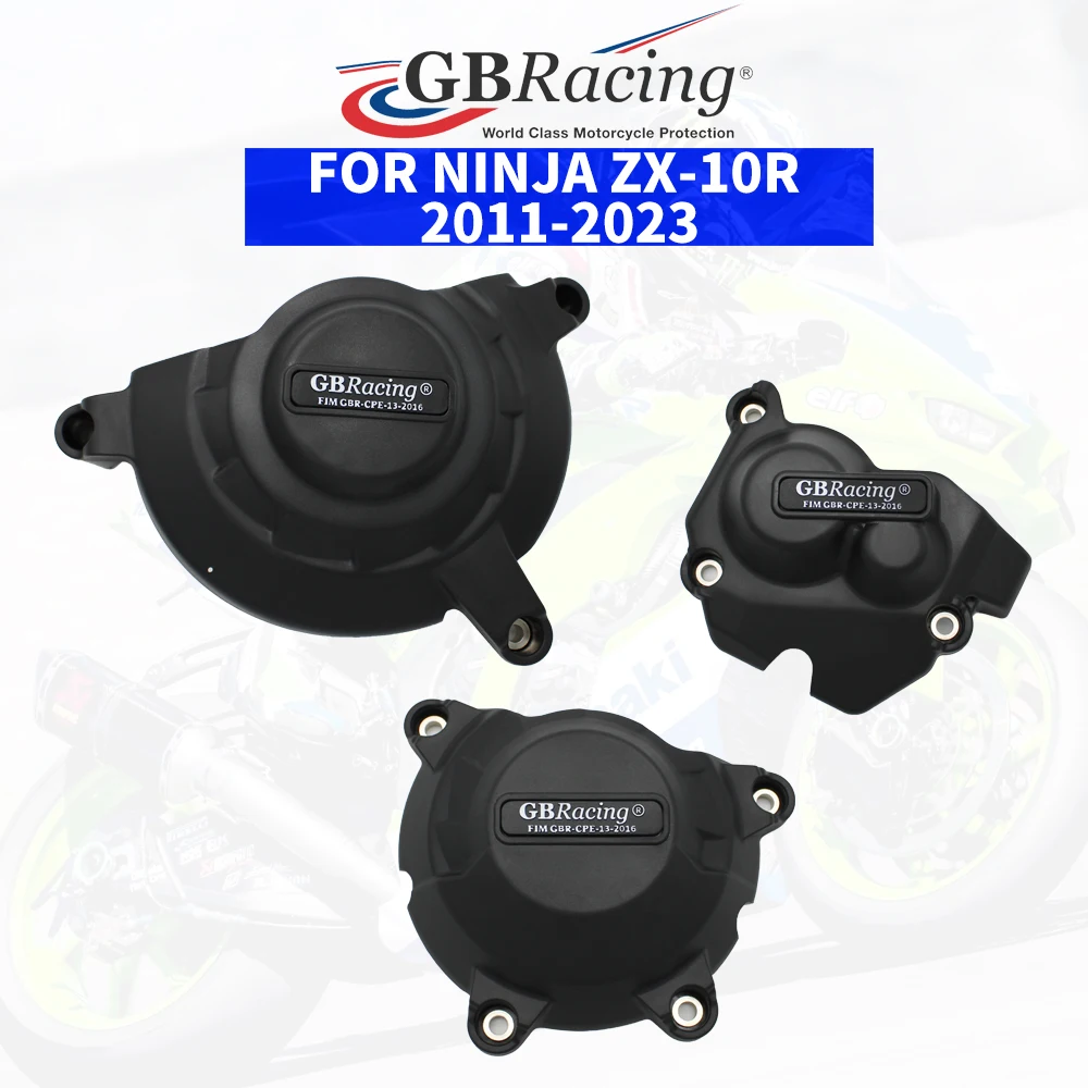 

For KAWASAKI Ninja ZX-10R 2011-2023 Motorcycles Engine Cover Protection set Case Motorcycle Protection GB Racing